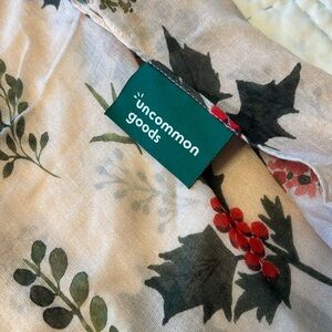 UNCOMMON GOODS holly botanical scarf blush pink